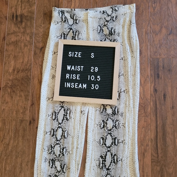 Zara python pants - Picture 2 of 6